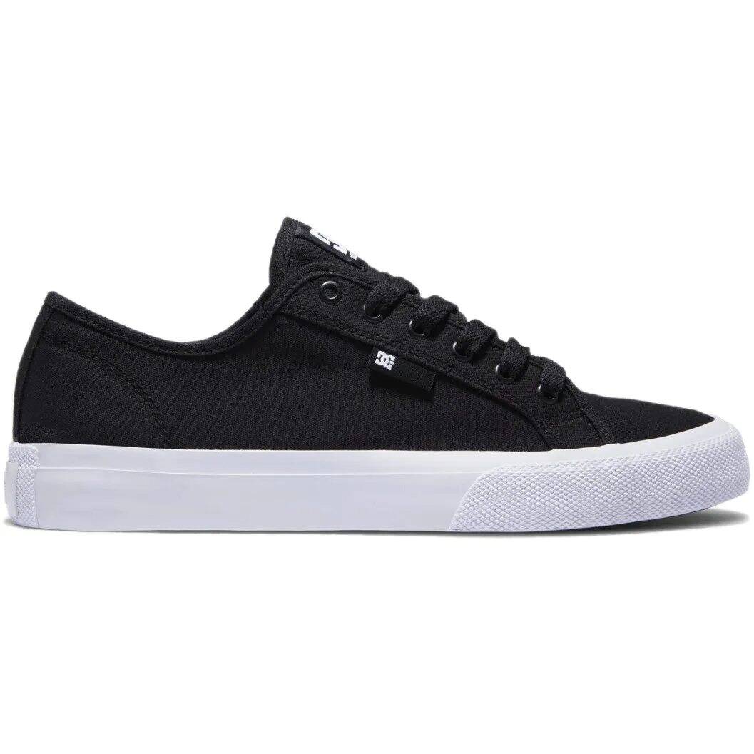 DC Manual Skate Shoes - Black/White UK 7