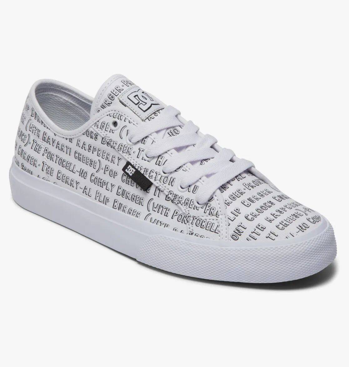 DC Bob Manual Skate Shoes - White