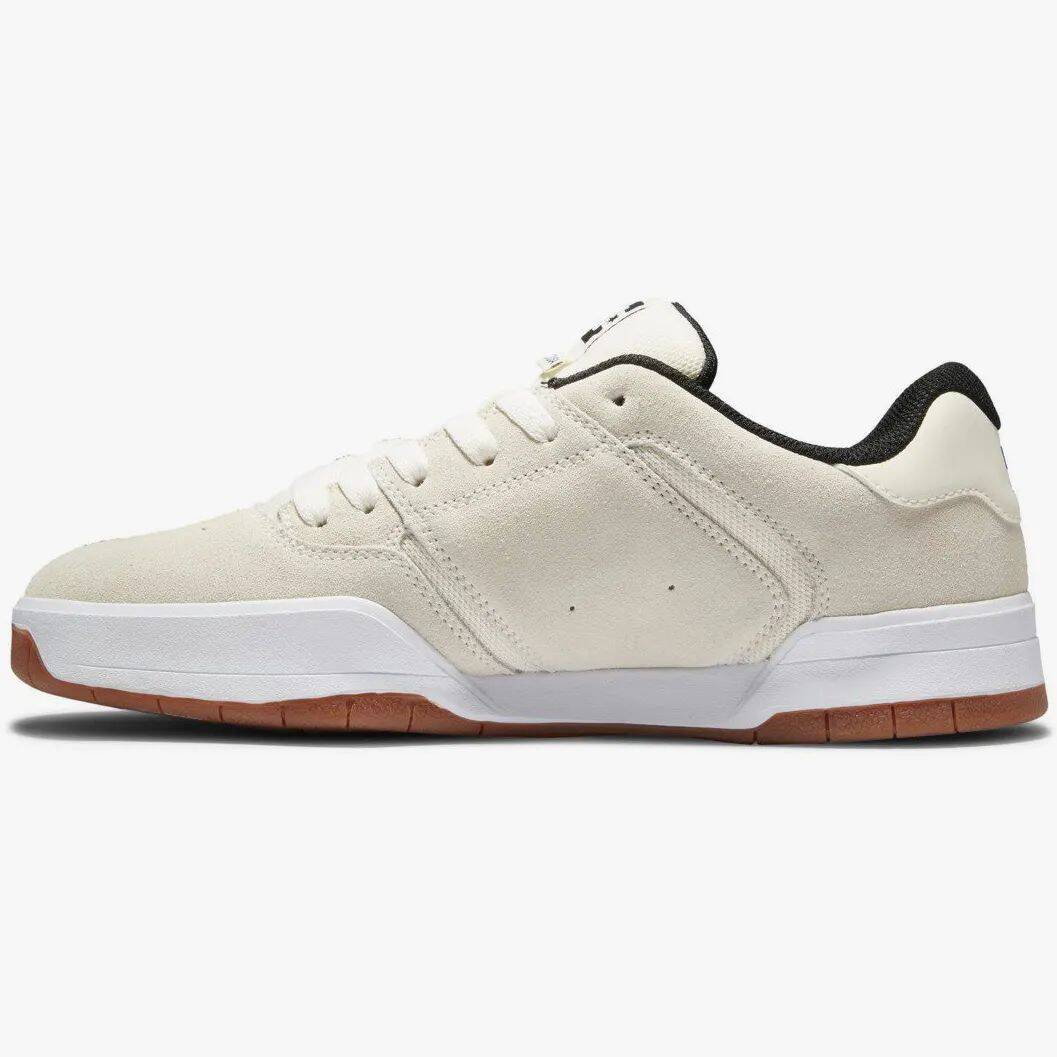 DC Central Skate Shoes - Off White/Gum