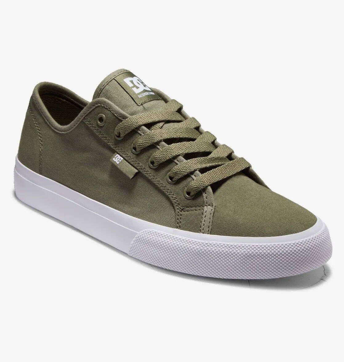 DC Manual TXSE Skate Shoes - Army/Olive