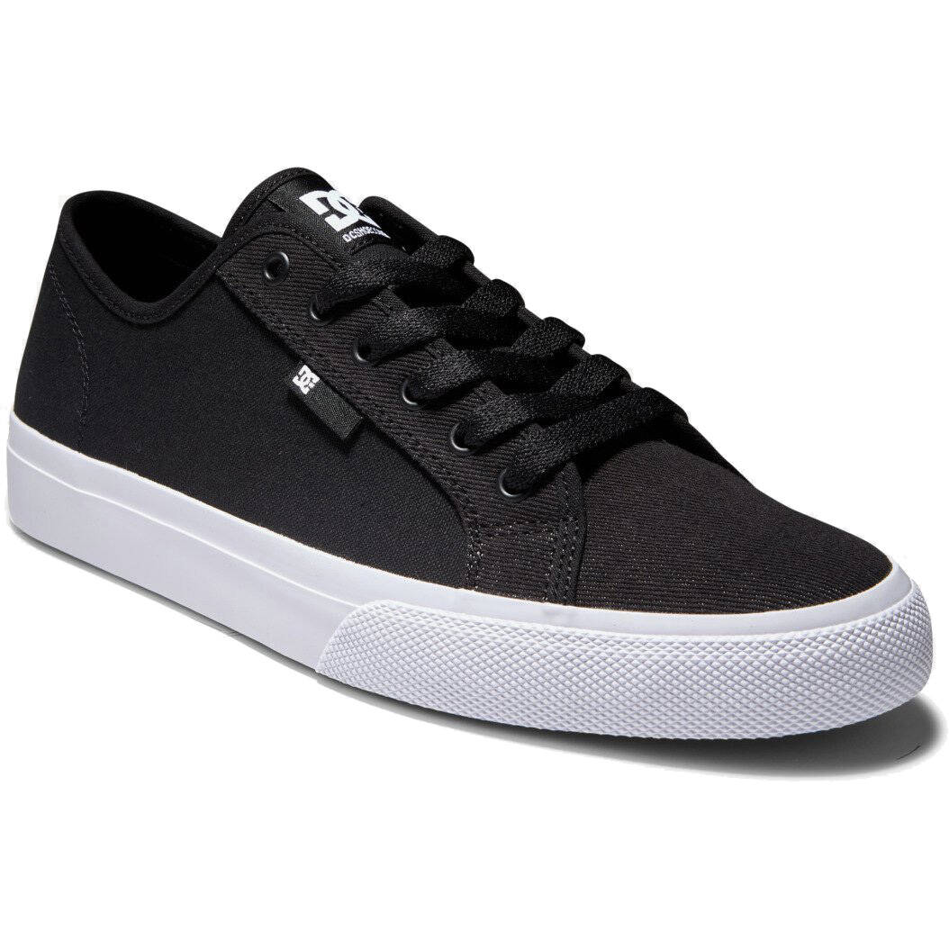 DC Manual TXSE Skate Shoes - Black/Black/White