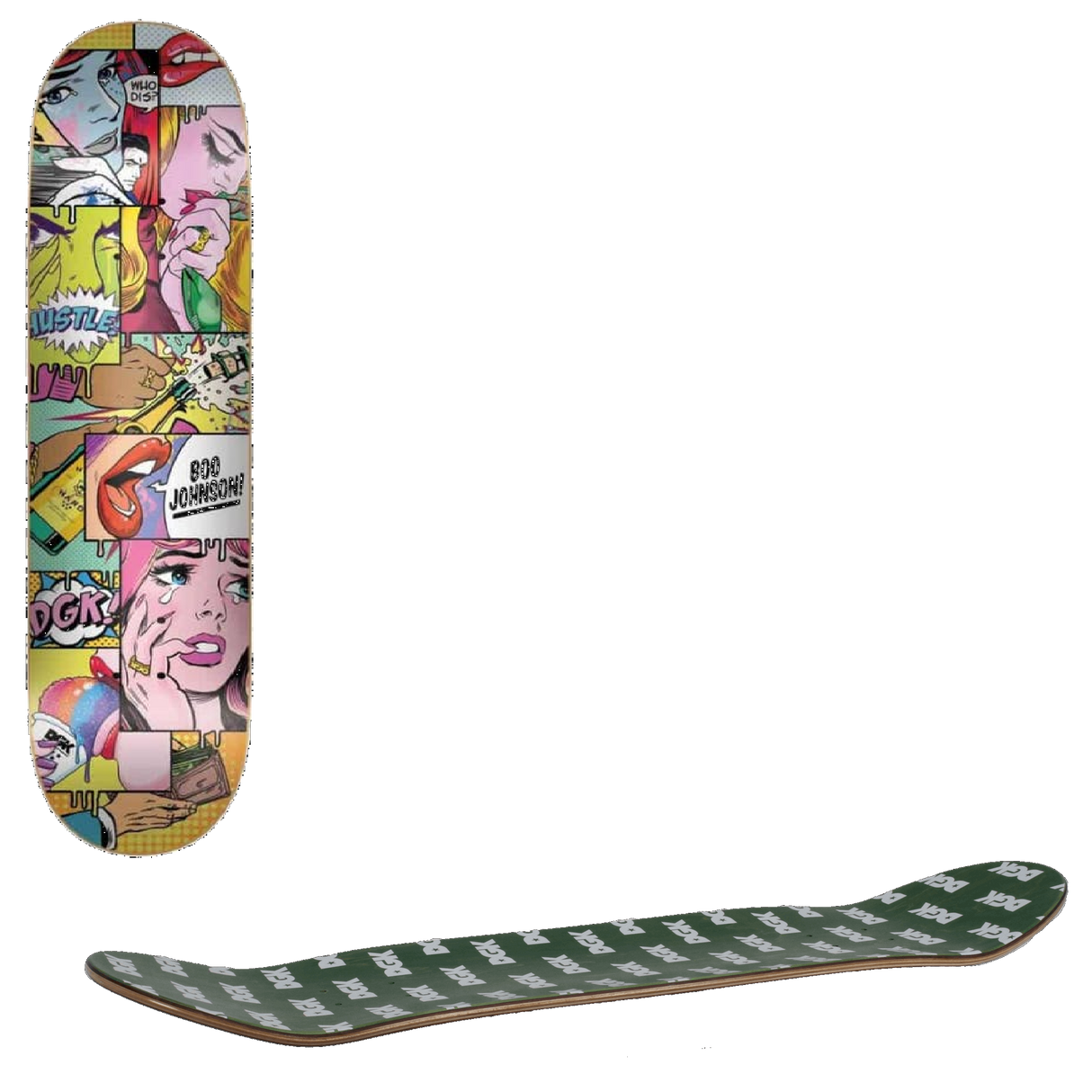 DGK Crush - Boo Skateboard Deck 8.25''