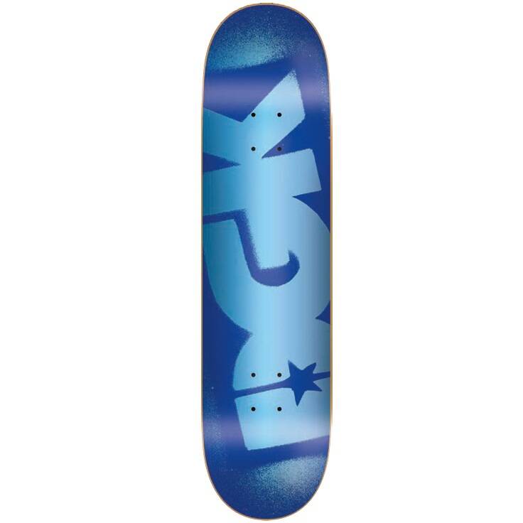 DGK O.G. Logo Skateboard Deck - Blue Foil 8.1"