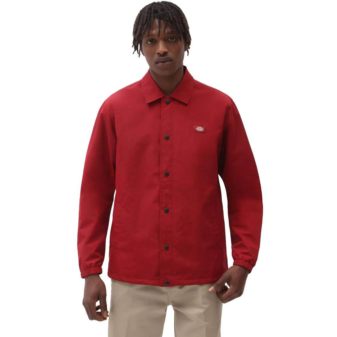 Dickies Oakport Coach Jacket - Biking Red
