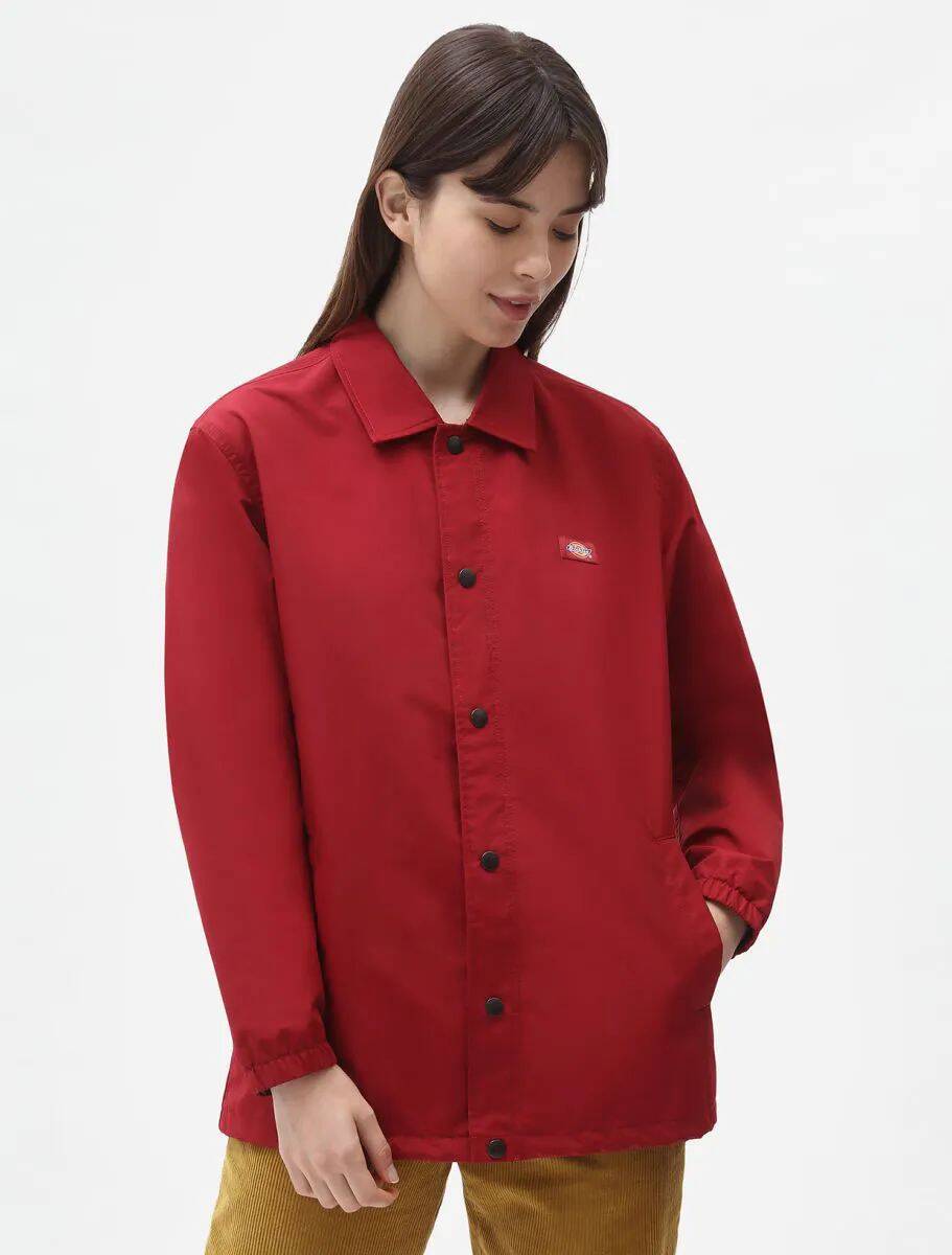Dickies Oakport Coach Jacket - Biking Red