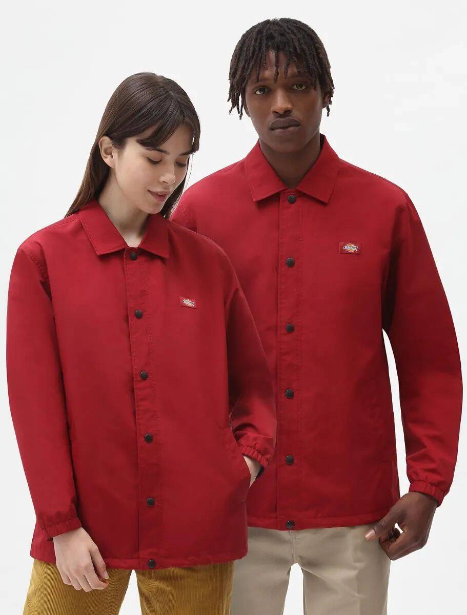 Dickies Oakport Coach Jacket - Biking Red