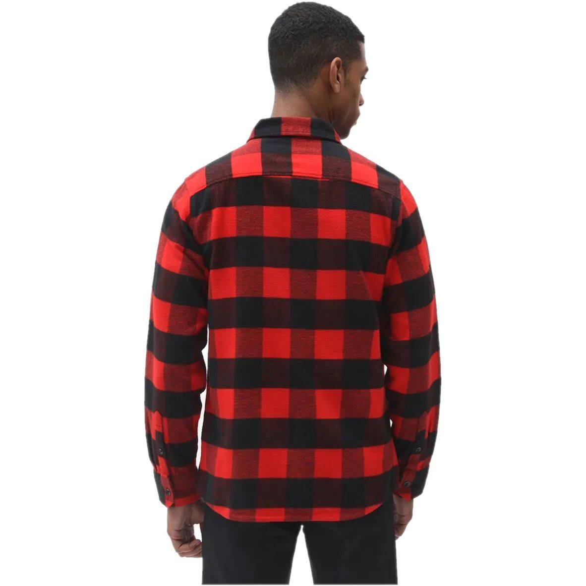 Dickies Sacramento Long Sleeve Shirt - Red