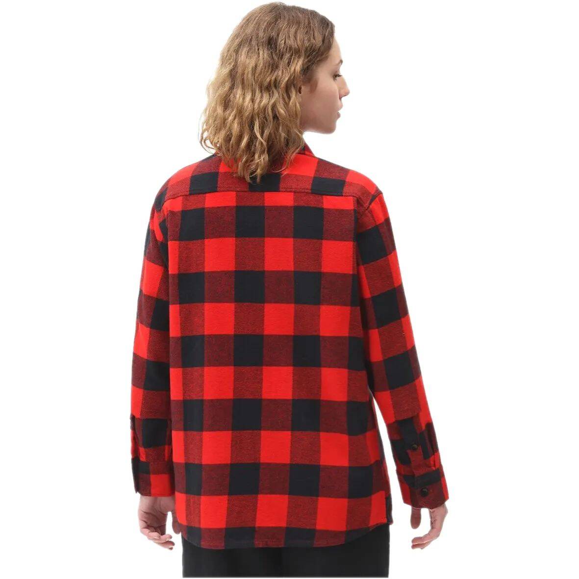 Dickies Sacramento Long Sleeve Shirt - Red