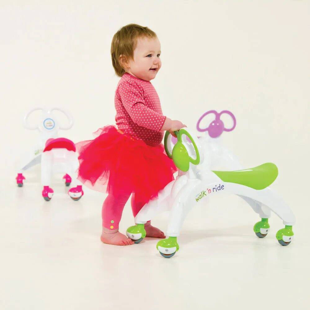 Didicar Walk N Ride Ride On - Green