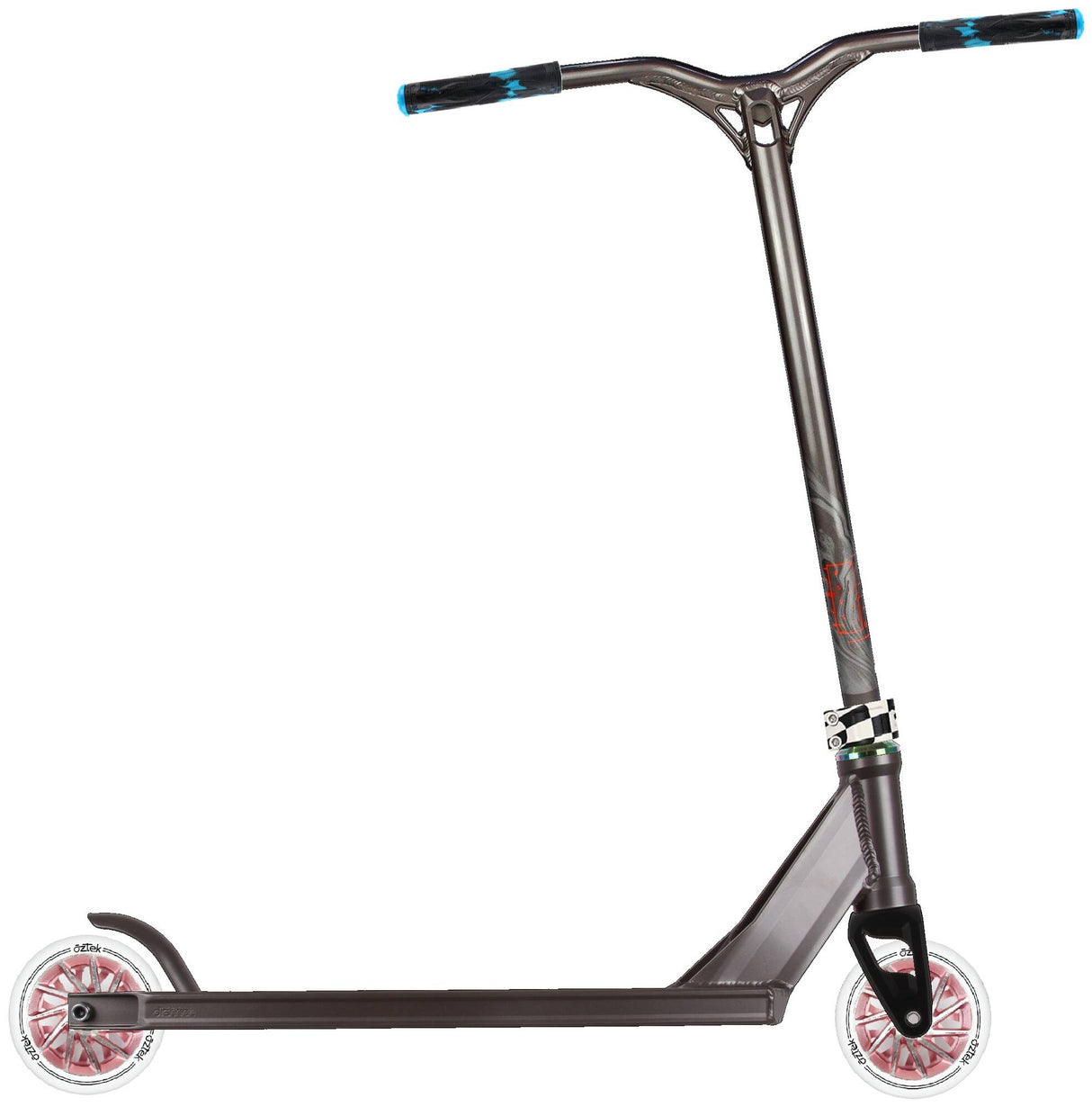 District Custom Stunt Scooter - Titanium Grey/Multi