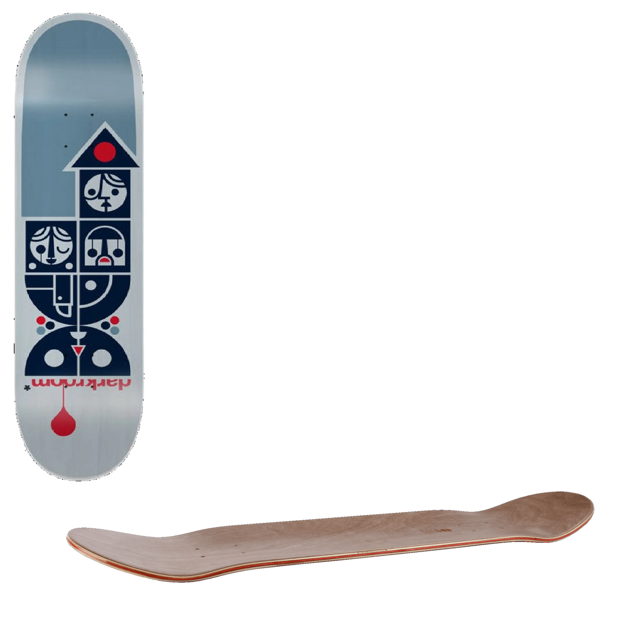 Darkroom Argonauts Skateboard Deck - 8.125''