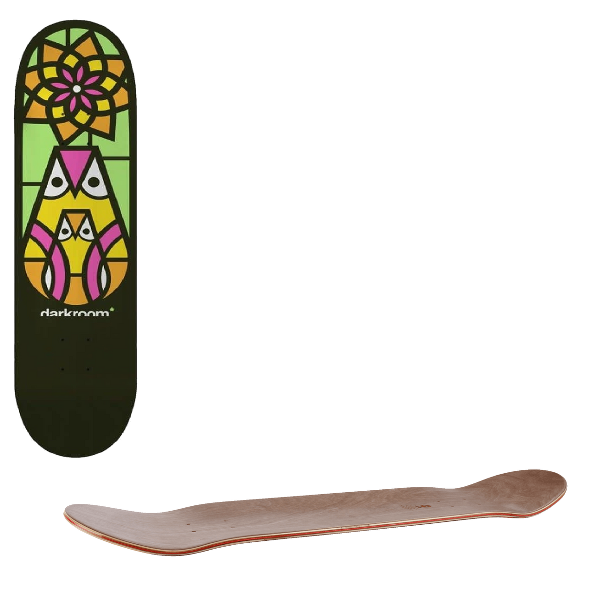 Darkroom Guardian Bright Skateboard Deck - 8.25"