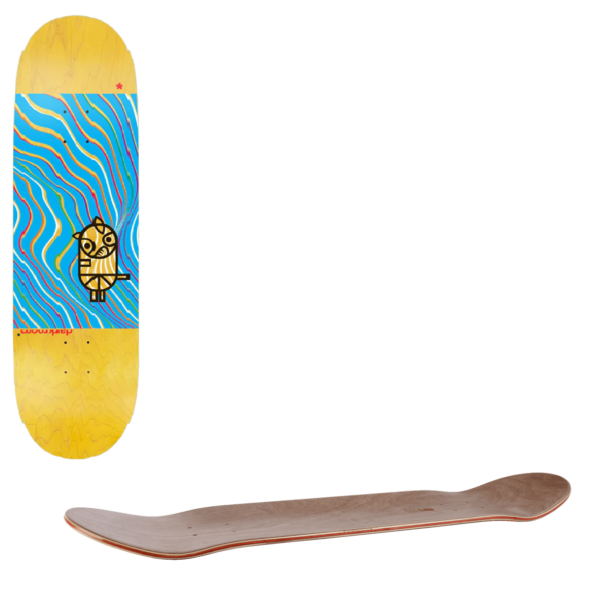 Darkroom Gamma Ray Skateboard Deck 8.85"