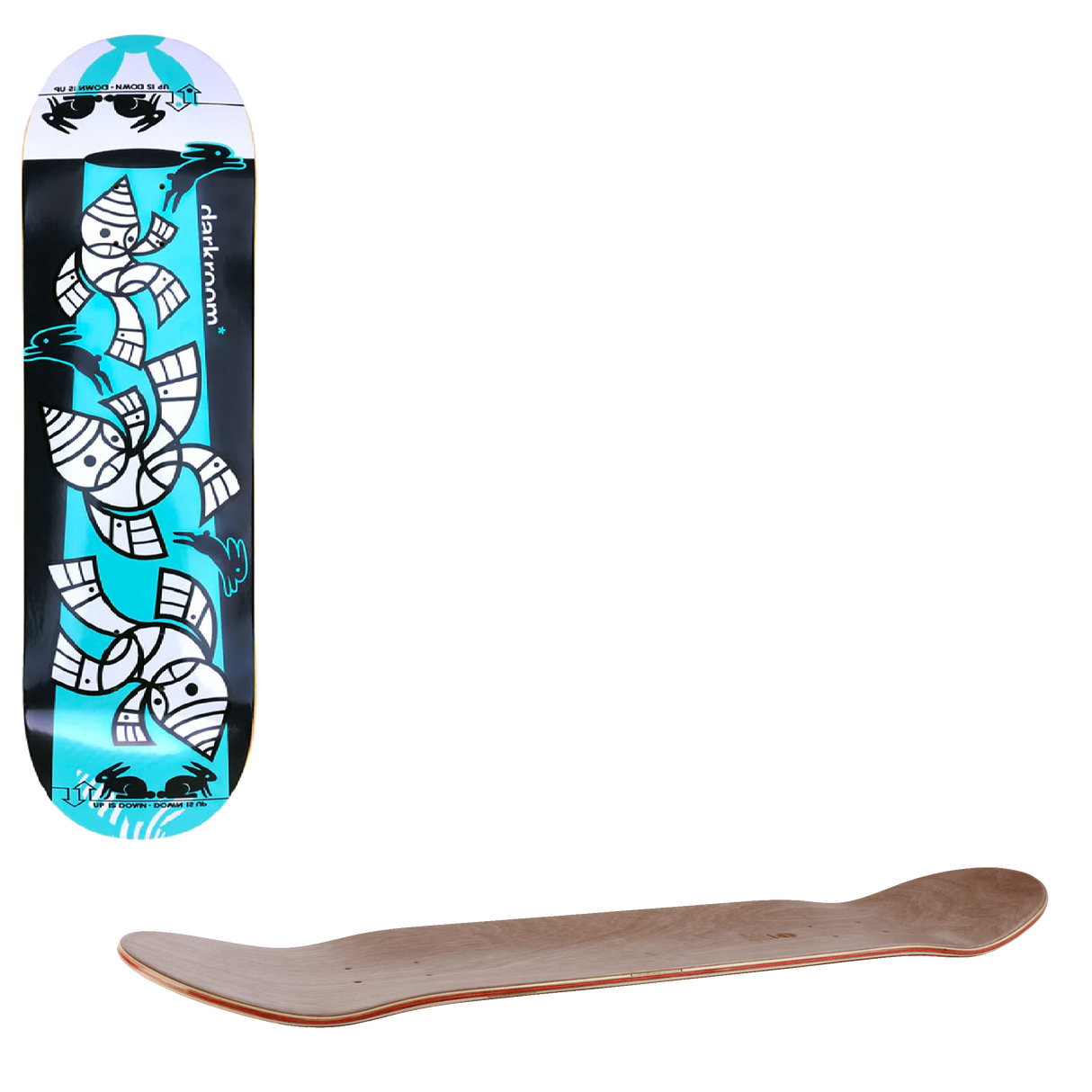 Darkroom Rabit Hole Skateboard Deck 8.25"