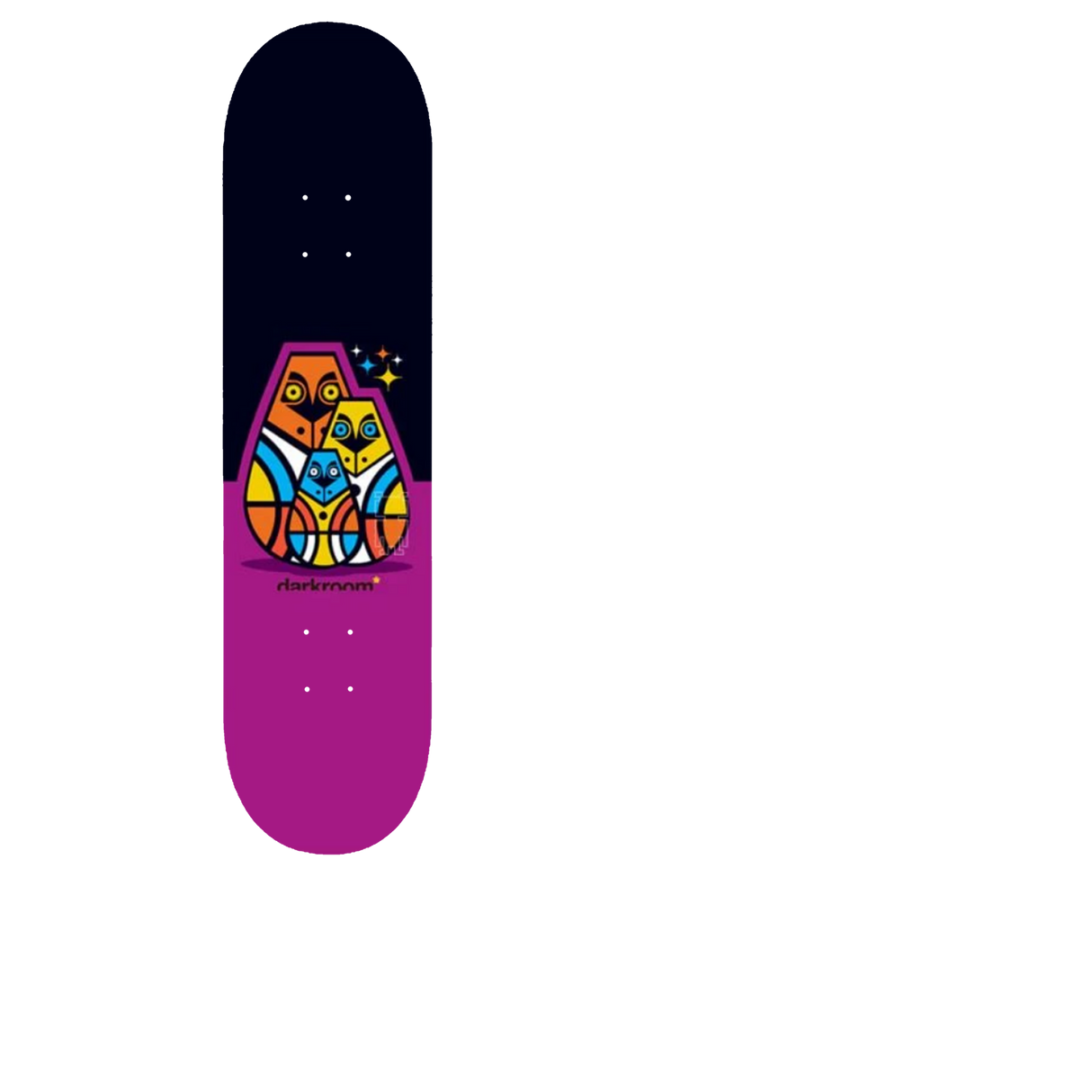 Darkroom R(Owl)Bots Printed Skateboard Grip Tape