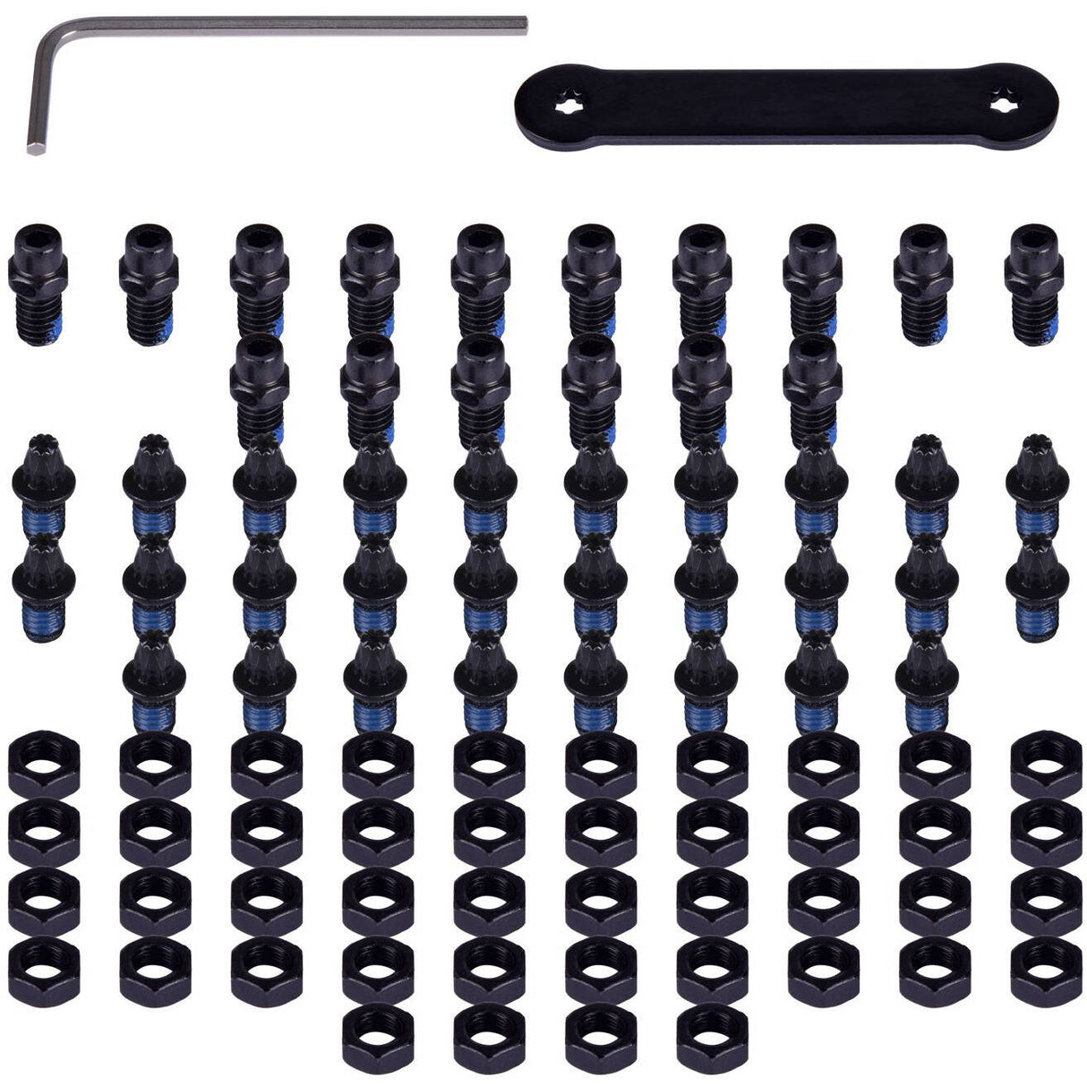 DMR V11 Pin and Nut Pedal Set