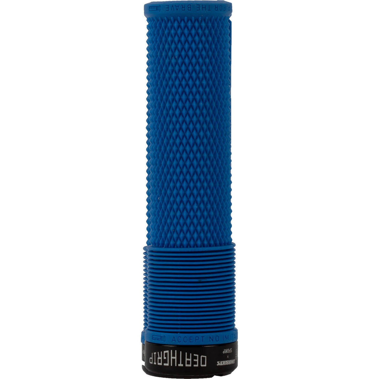 DMR Brendog DeathGrip Thin Flangeless Mountain Bike Grips - Navy Blue