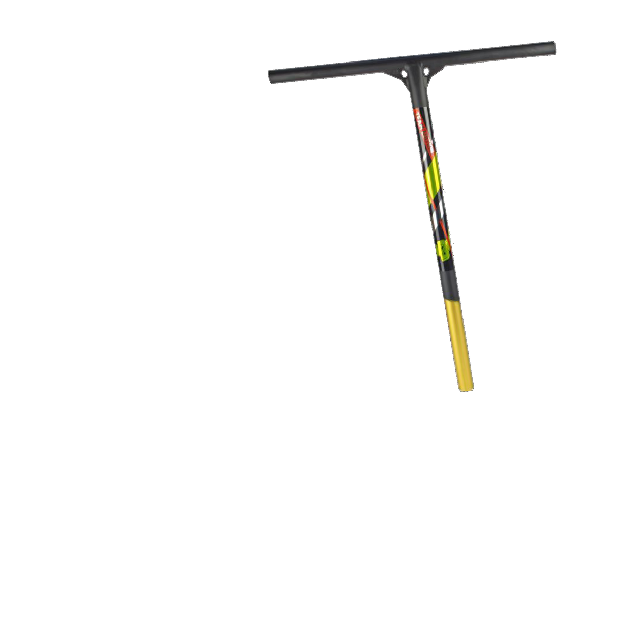 Dominator Team Edition Alu IHC/ICS Scooter Handle Bars - Gold/Black 600mm