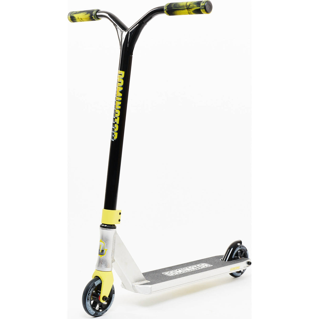 Dominator Airborne Stunt Scooter - Anodised Silver/Black