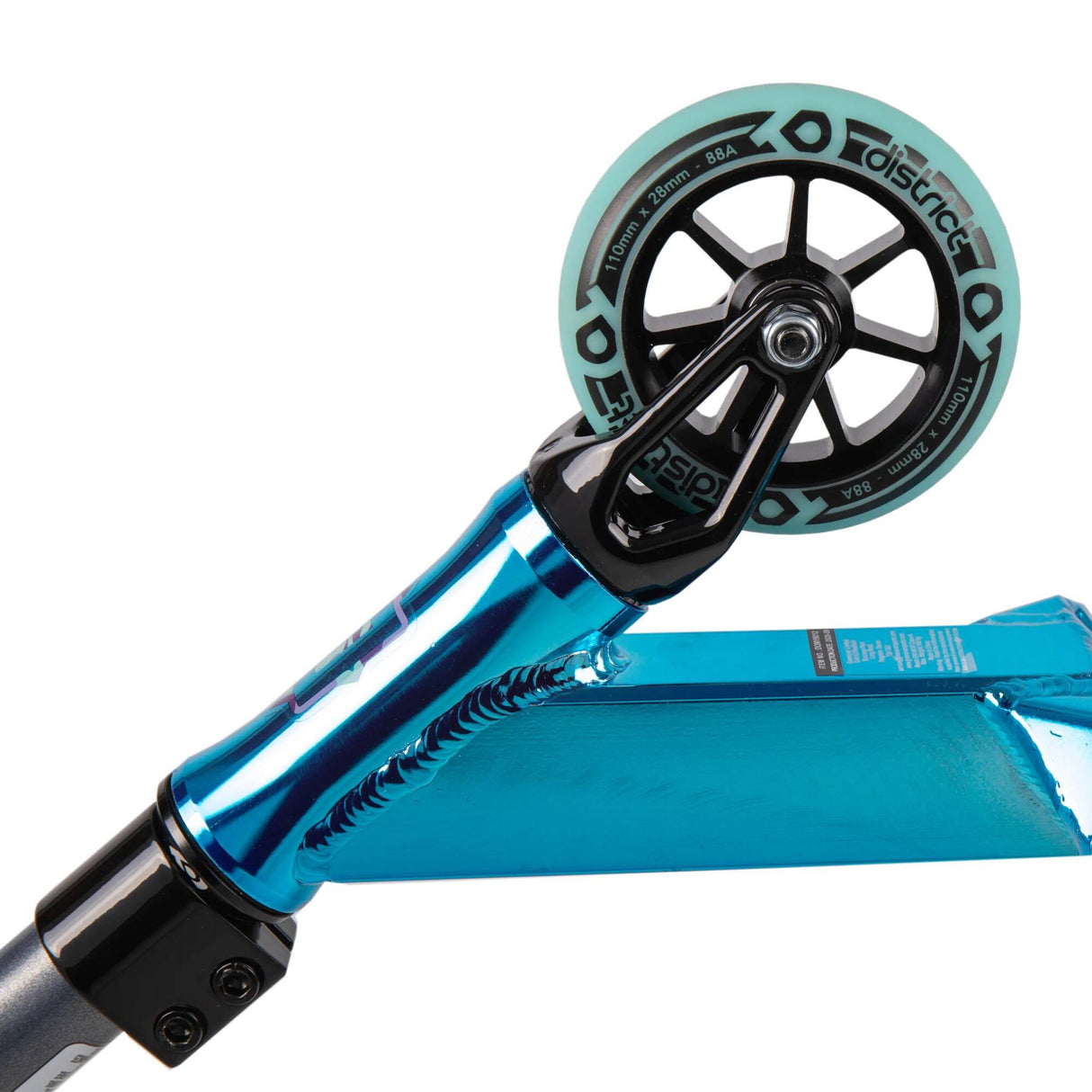 Dominator Team Edition Mini Stunt Scooter - Navy/Chrome