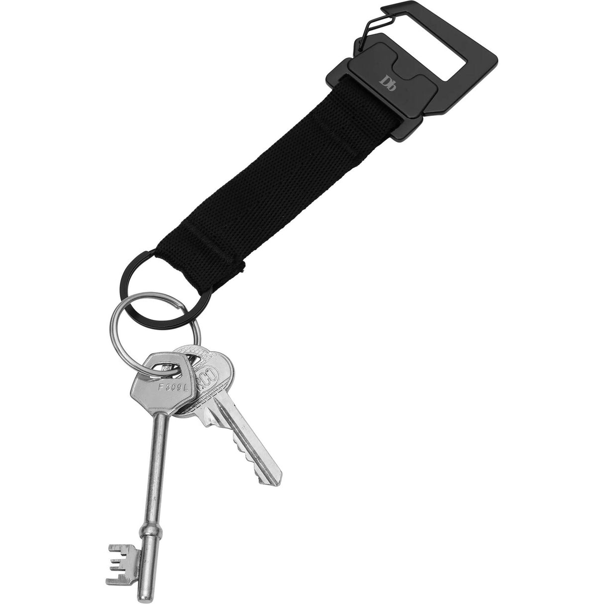 Db The Hook Key Ring - Black Out
