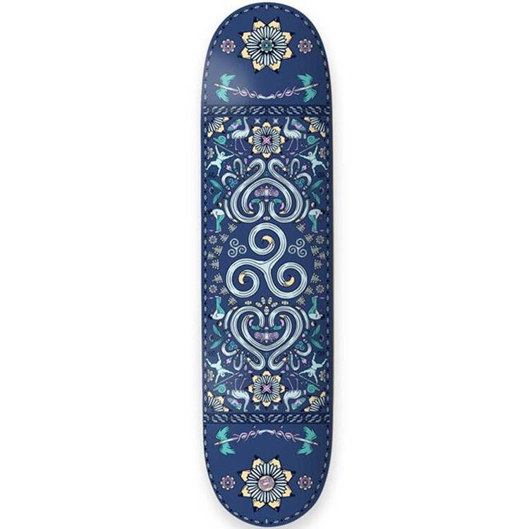 Drawing Boards Spiral Skateboard Deck - 8.5''