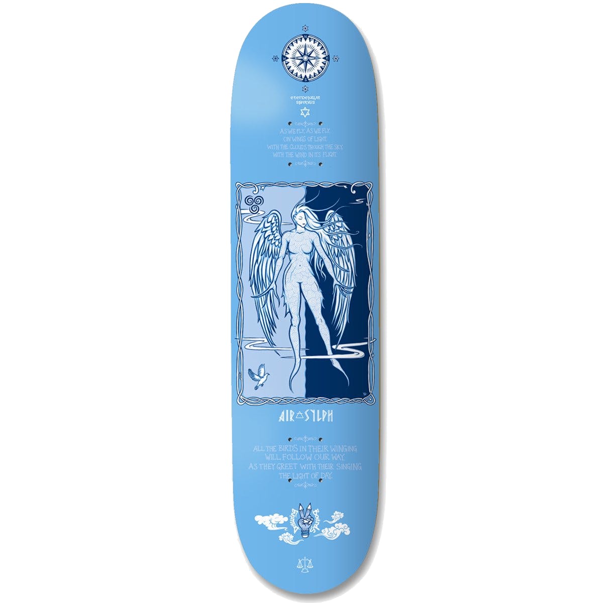 Drawing Boards Sylph Skateboard Deck - 8.5''