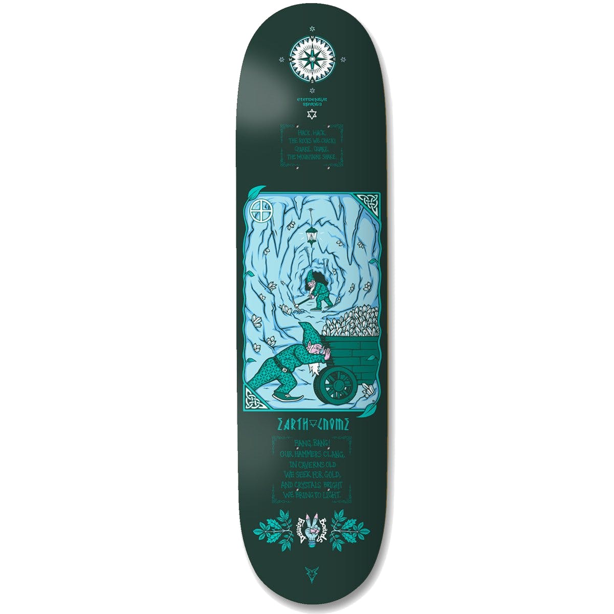 Drawing Boards Gnome Skateboard Deck - 8.5''