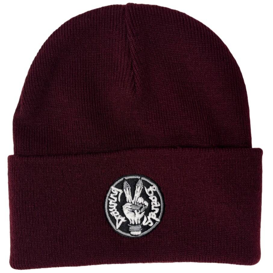 Drawing Boards Beanie - Burgundy