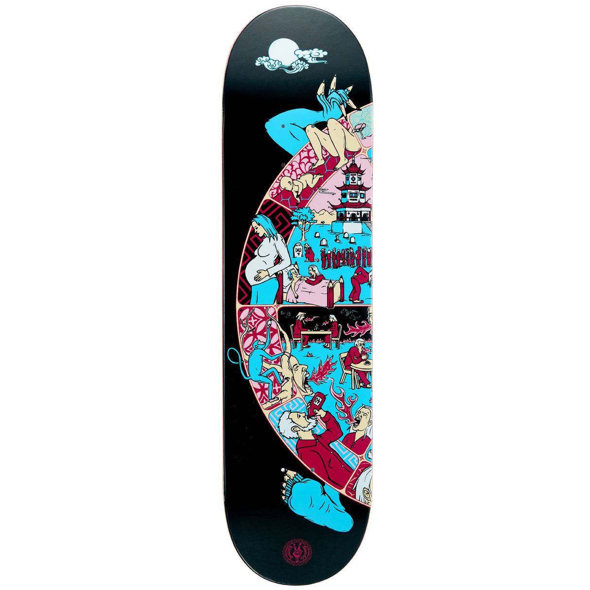 Drawing Boards Wheel Of Life Skateboard Deck - Set 8.25" (3 Decks)