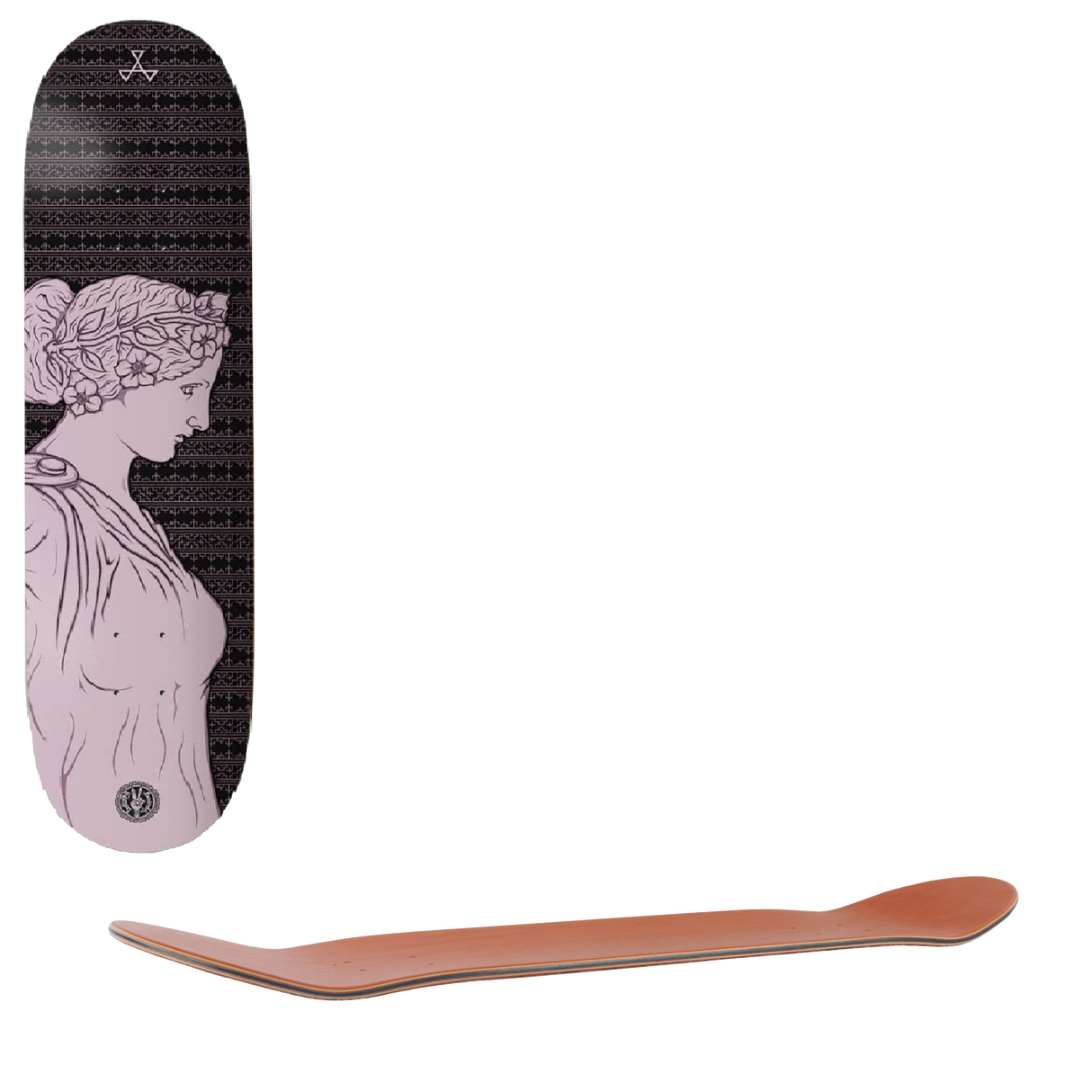 Drawing Boards Hypatia Skateboard Deck 8.0''