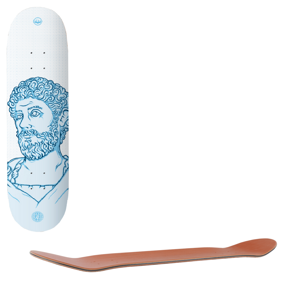 Drawing Boards Marcus Skateboard Deck 8.25''