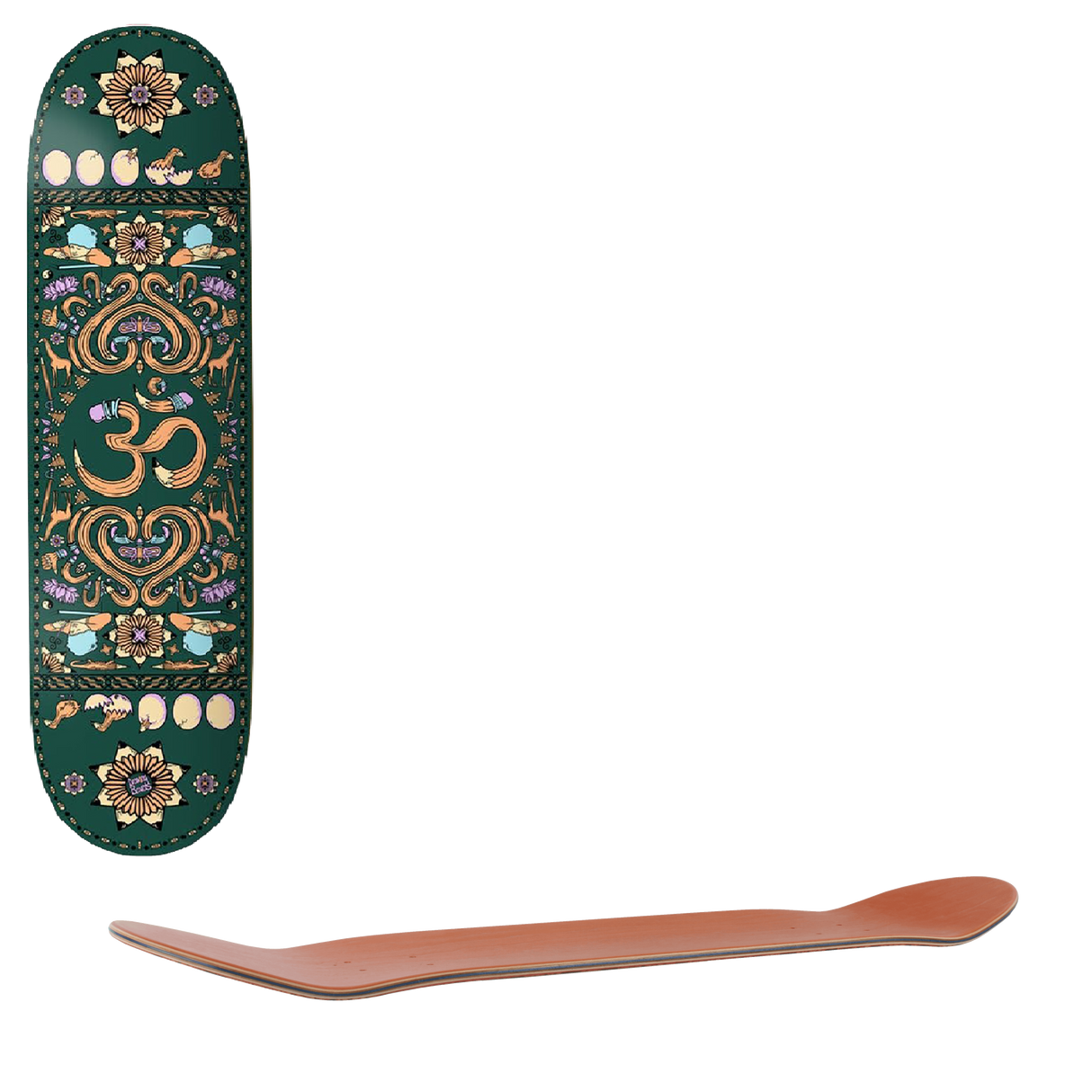 Drawing Boards OM Skateboard Deck - 7.75''