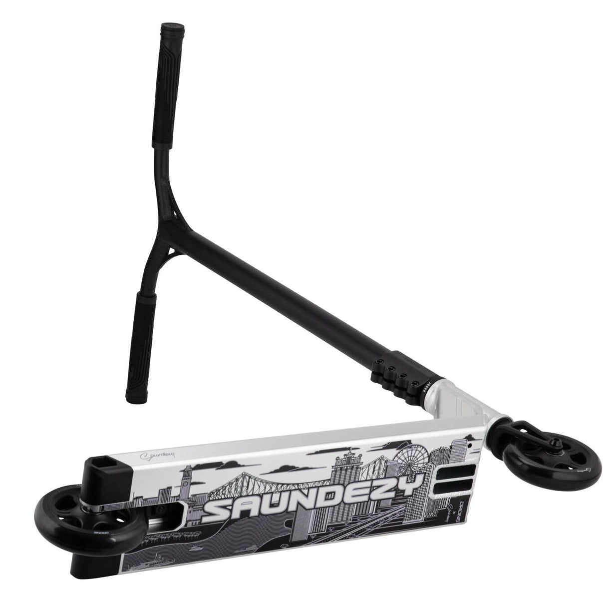 Drone Saundezy Signature Element Stunt Scooter - Silver