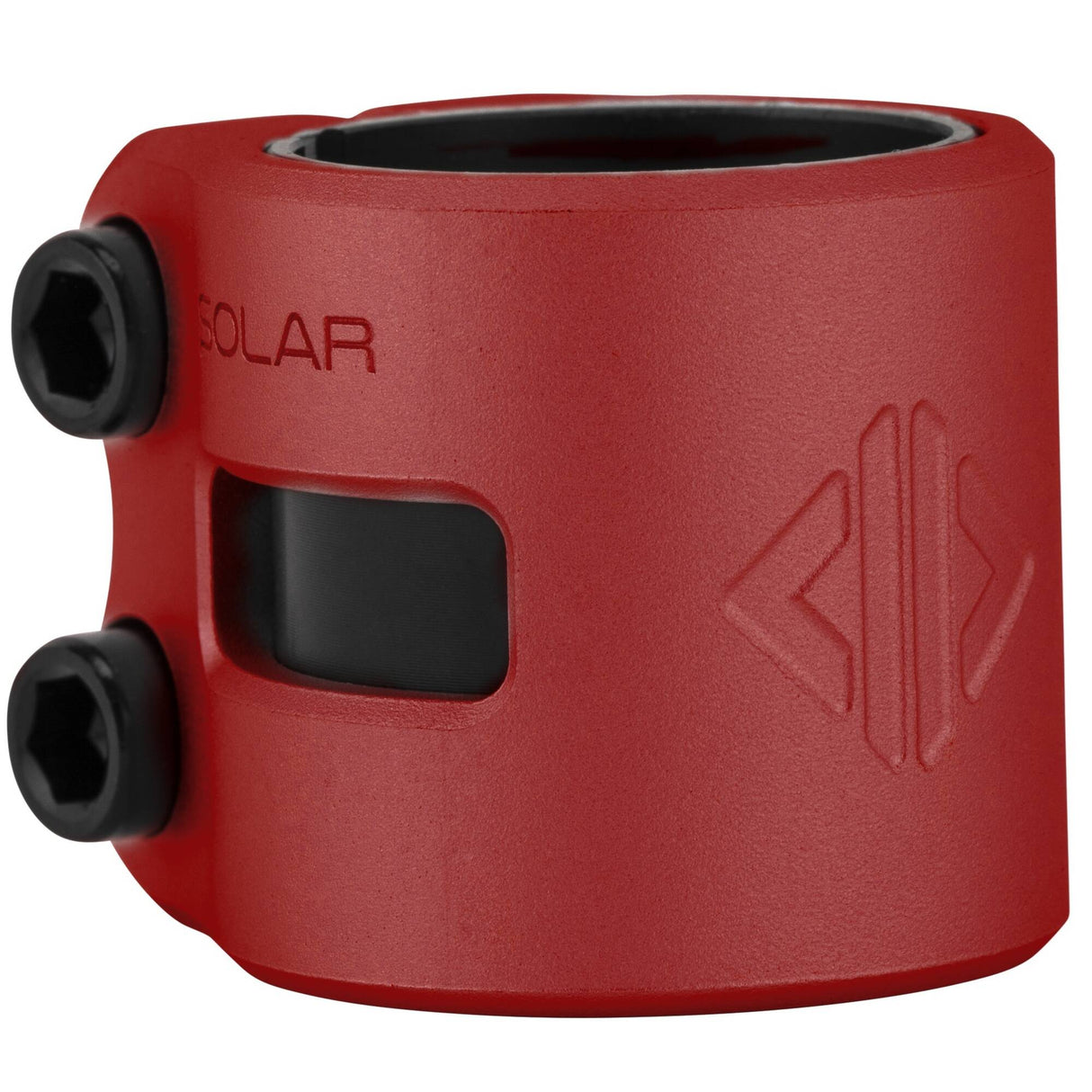 Drone Solar Double Collar Scooter Clamp - Red