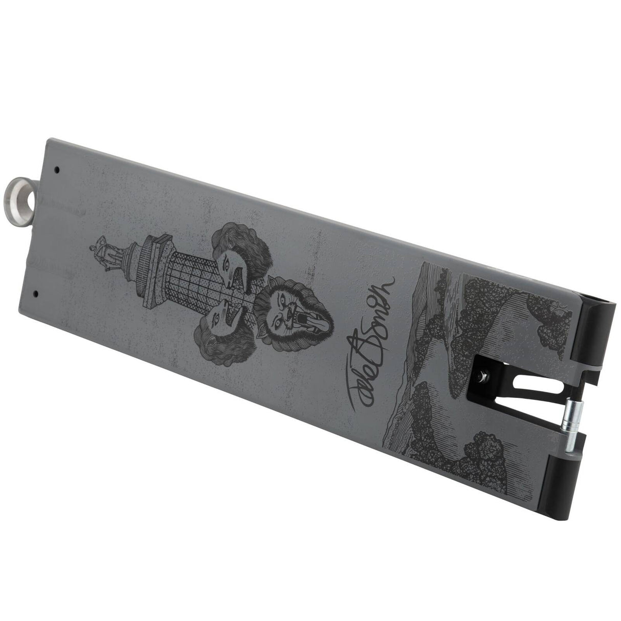 Drone Nexus 1 Jake B Smith Signature Scooter Deck - Grey 22" x 6"