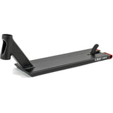 Drone Element Scooter Deck - All Black/Red Pegs 22" x 5.5"