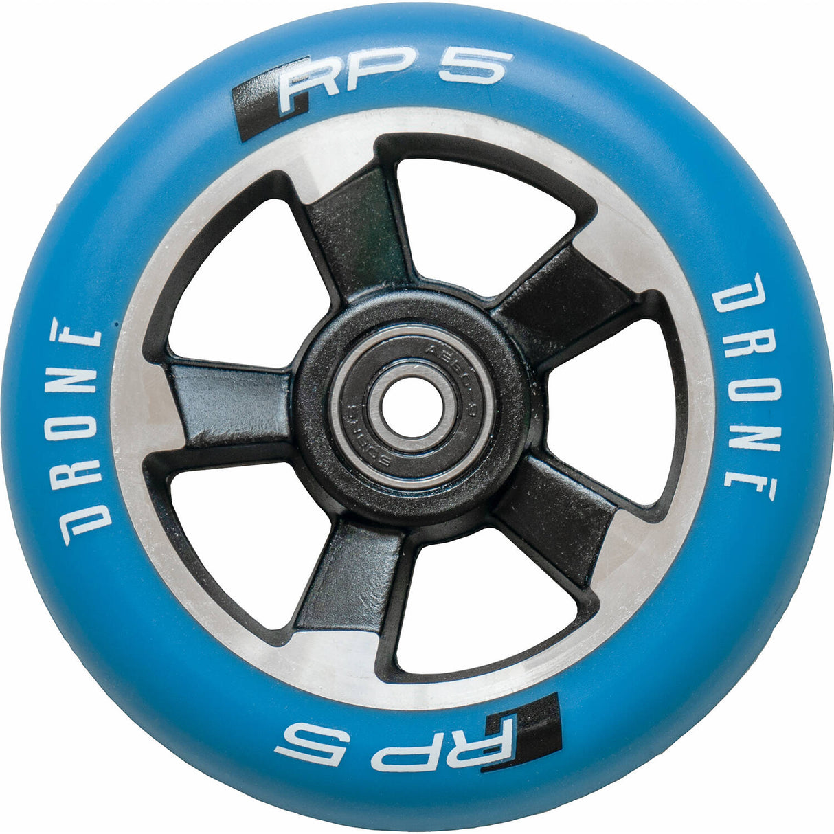 Drone RP5 Scooter Wheel 110mm - Black Core/Pastel Blue PU