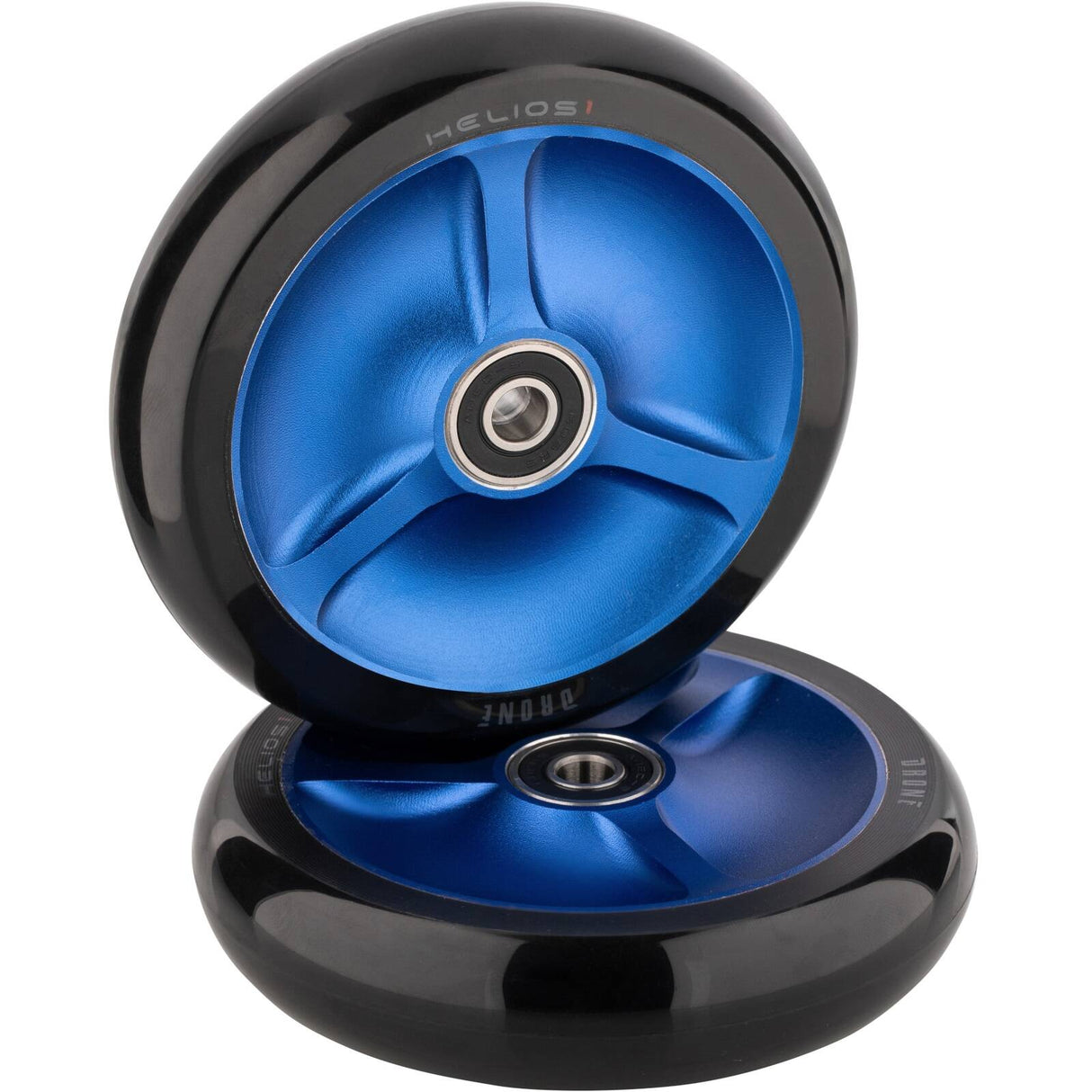 Drone Helios 1 Hollow-Spoked Feather-Light 110mm Scooter Wheel - Blue