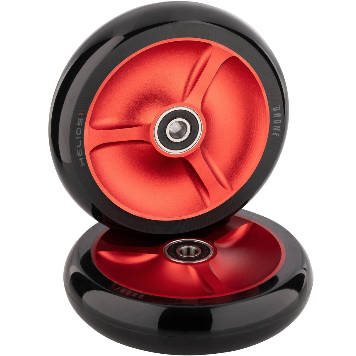 Drone Helios 1 Hollow-Spoked Feather-Light 110mm Scooter Wheel - Red