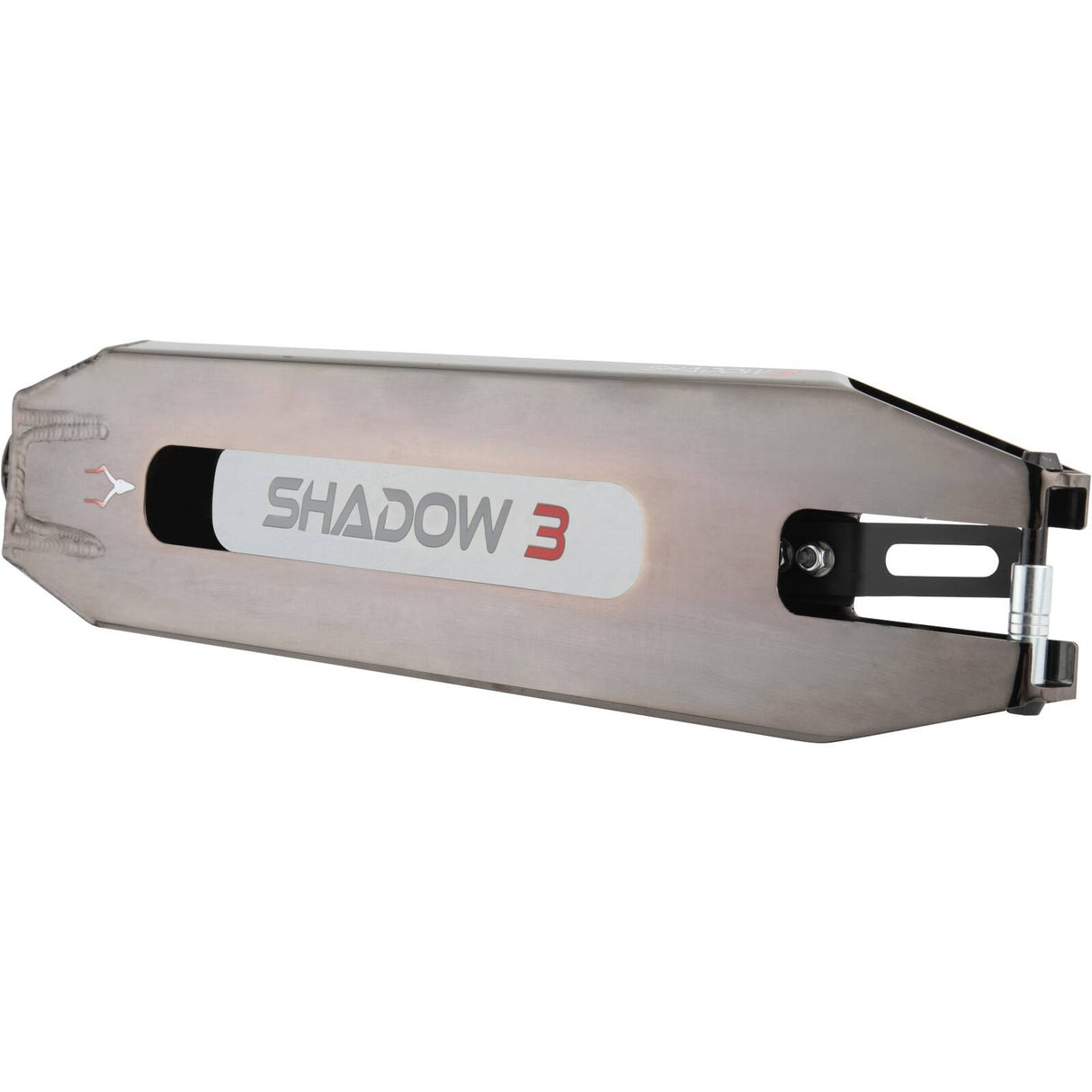 Drone Shadow 3 Feather-Light LTD Scooter Deck - Smoked Chrome 19.2" x 4.9"