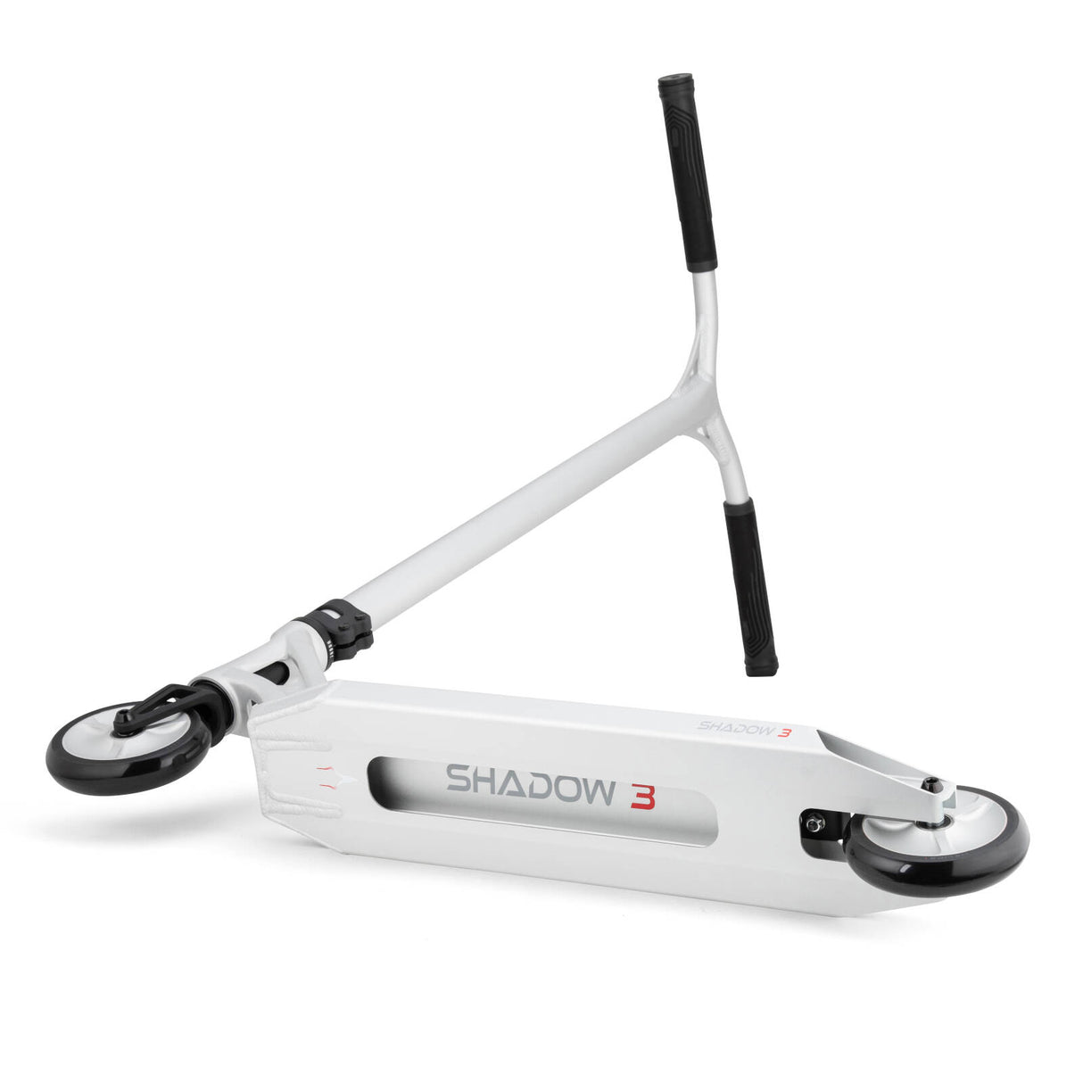 Drone Shadow 3 Feather-Light Stunt Scooter - Silver Anodised