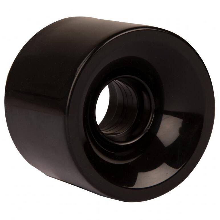 D-Street 59 Cent 78A Unprinted Longboard Wheels - Black 59mm