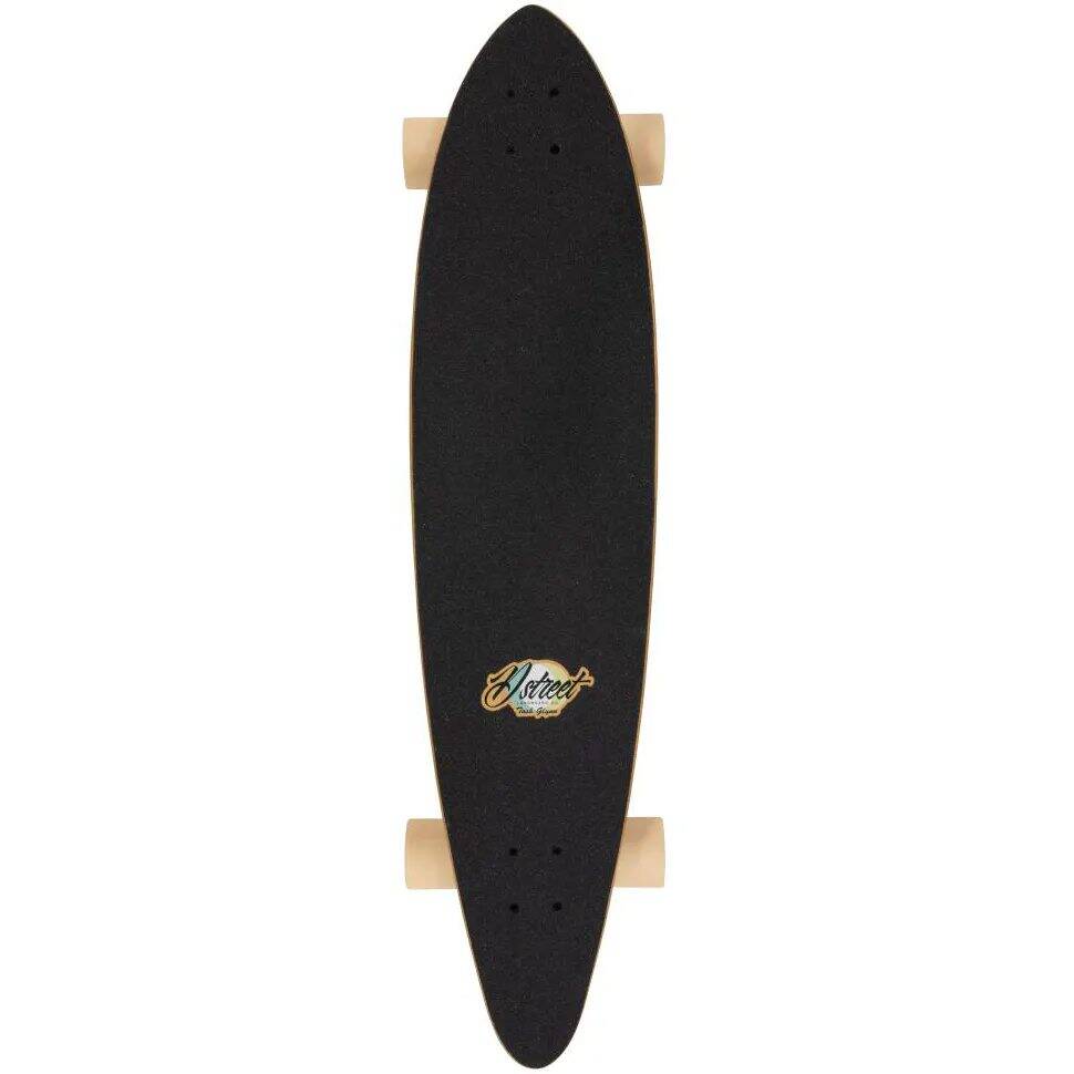 D-Street Woodland Pintail Complete Longboard - Multi 40''