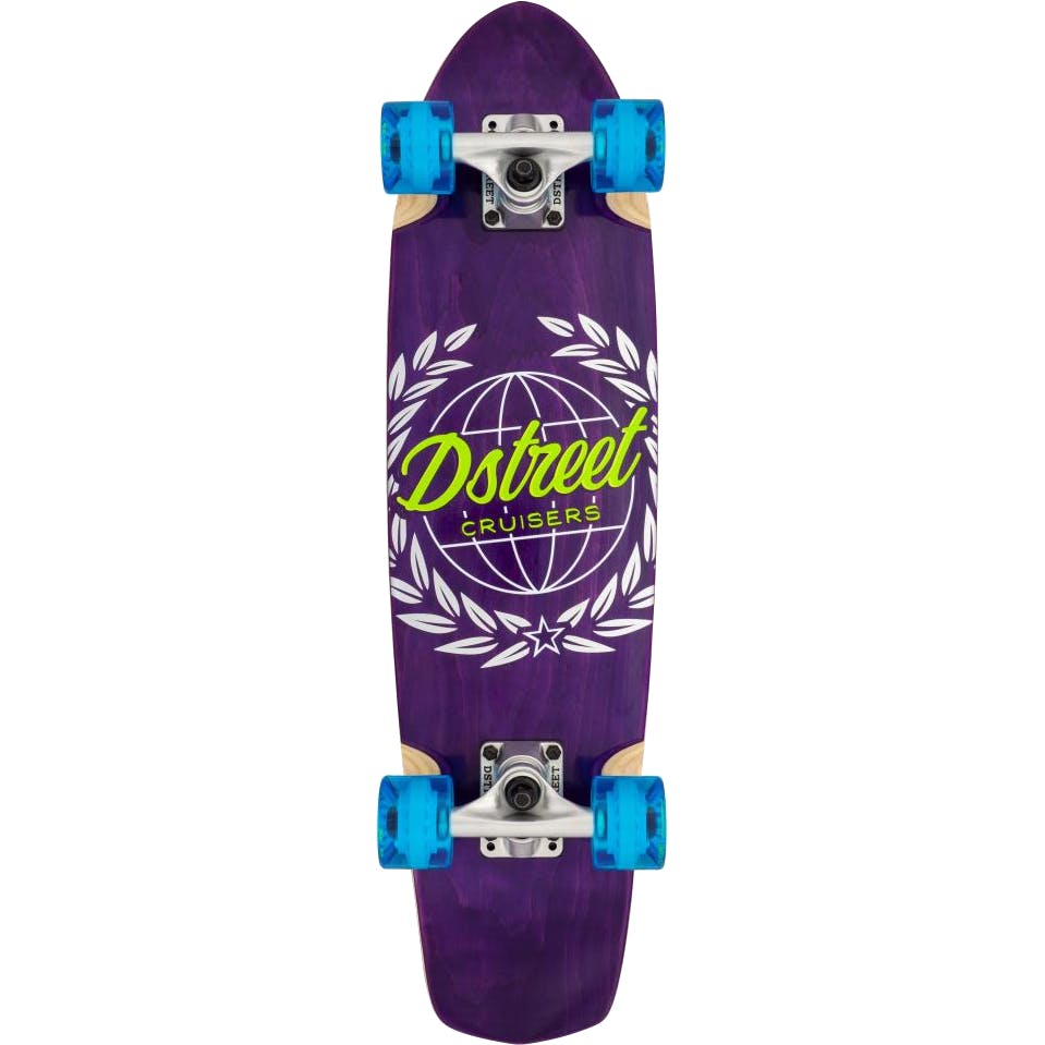 D-Street Atlas Complete Cruiser - Purple 28''