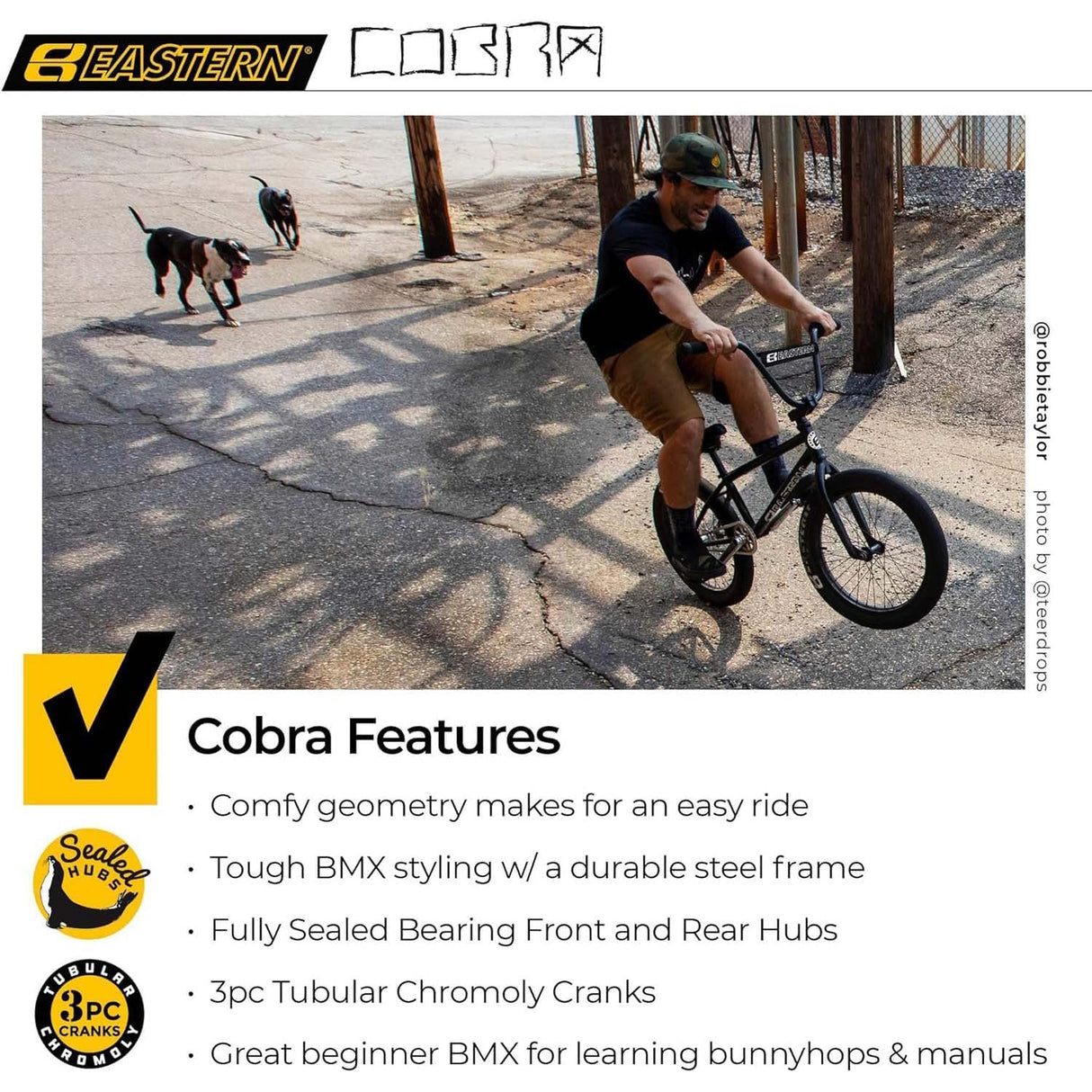 Eastern Cobra 20" Complete BMX - Orange