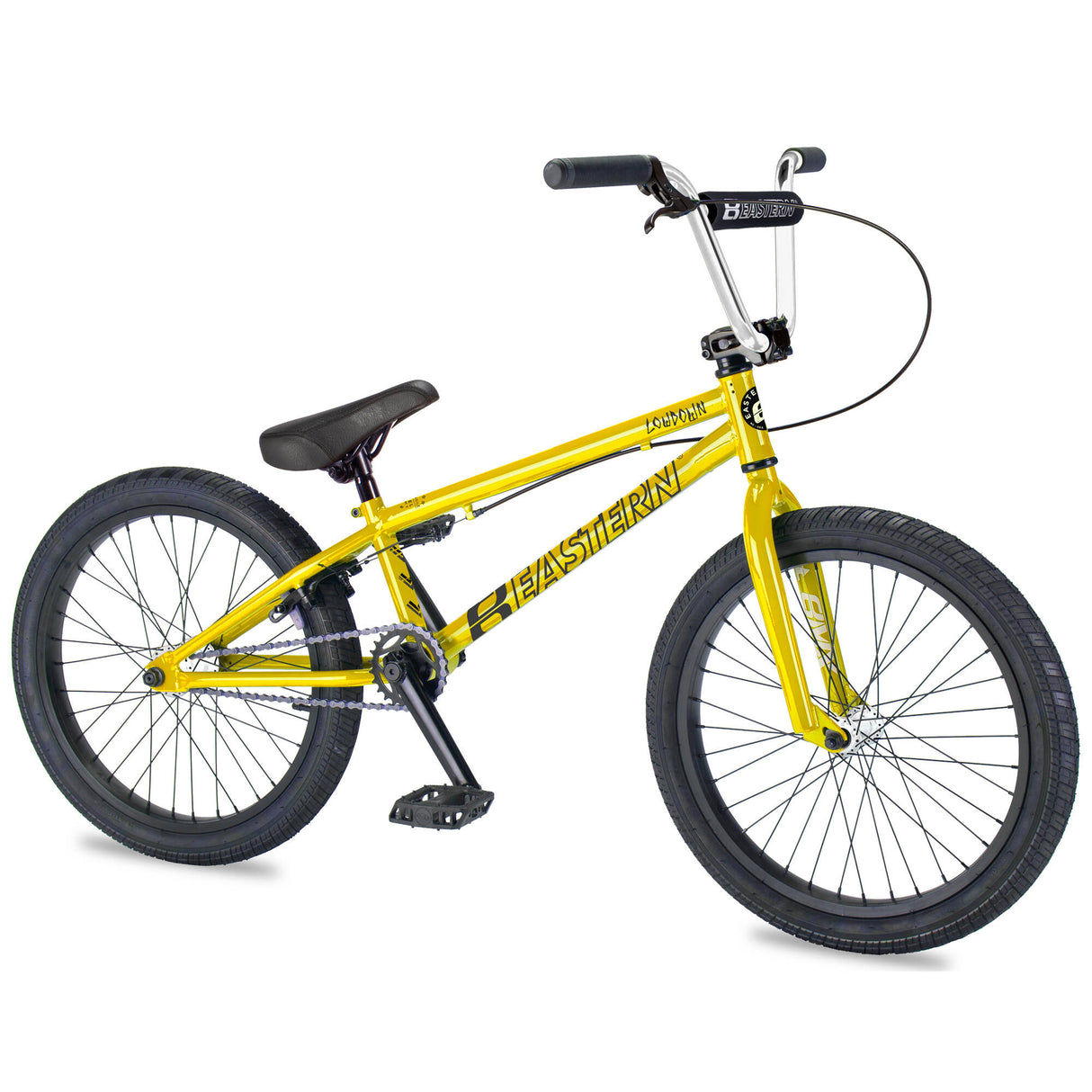 Eastern Lowdown 20" Complete BMX - Yellow/Chrome