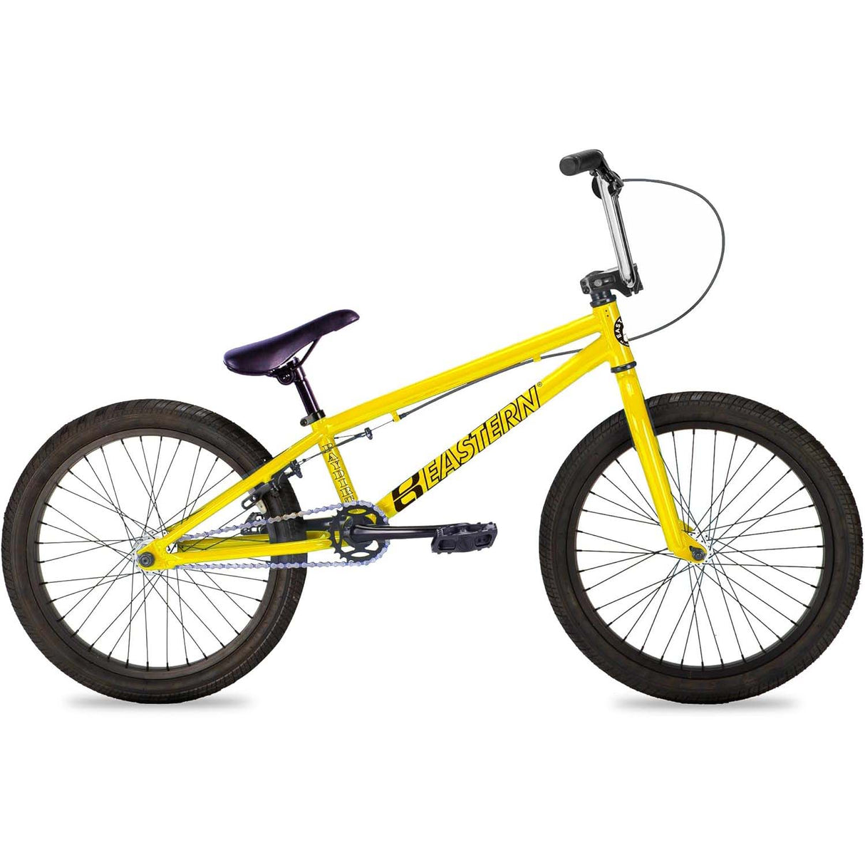 Eastern Paydirt 20" Complete BMX - Yellow/Chrome