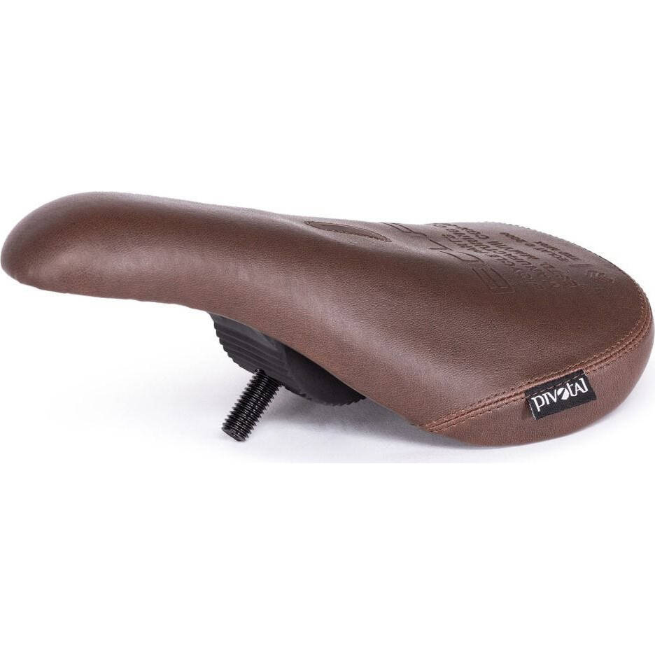 Eclat Bios Pivotal Slim BMX Seat - Brown Leather