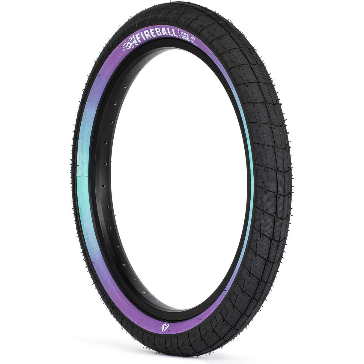 Éclat Fireball 20" x 2.3" BMX Tyre - Black/Fade
